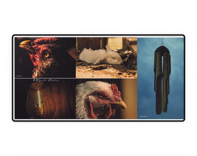 Chic Desk Mats for Home Office, Stylish Ergonomic Mouse Pads, Unique Desk Accessories, Gift for Creatives, Functional Desk Decor