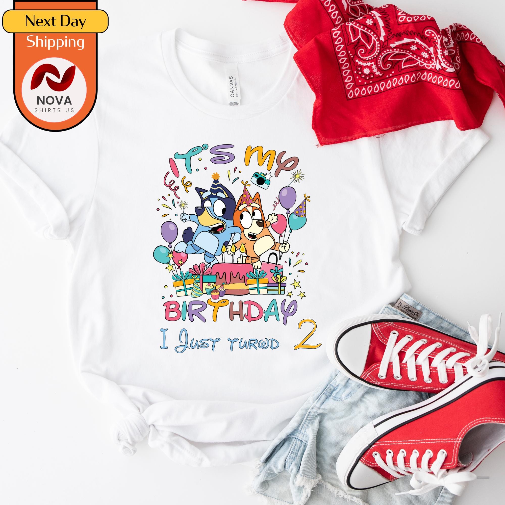 Softstyle Ring Spun Cotton Birthday Shirt – Gildan/Bella Canvas