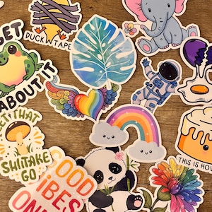 10 Piece Random 3'' Sticker Pack Collection