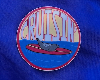 Naklejka Cruisin’ Seal