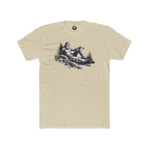 Funny Bigfoot T-Shirt: "My Eyes Are Up Here" Unisex Tee image 5