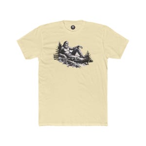 Funny Bigfoot T-Shirt: "My Eyes Are Up Here" Unisex Tee image 4
