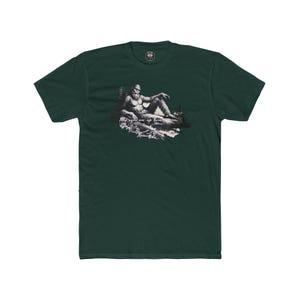 Funny Bigfoot T-Shirt: "My Eyes Are Up Here" Unisex Tee image 8