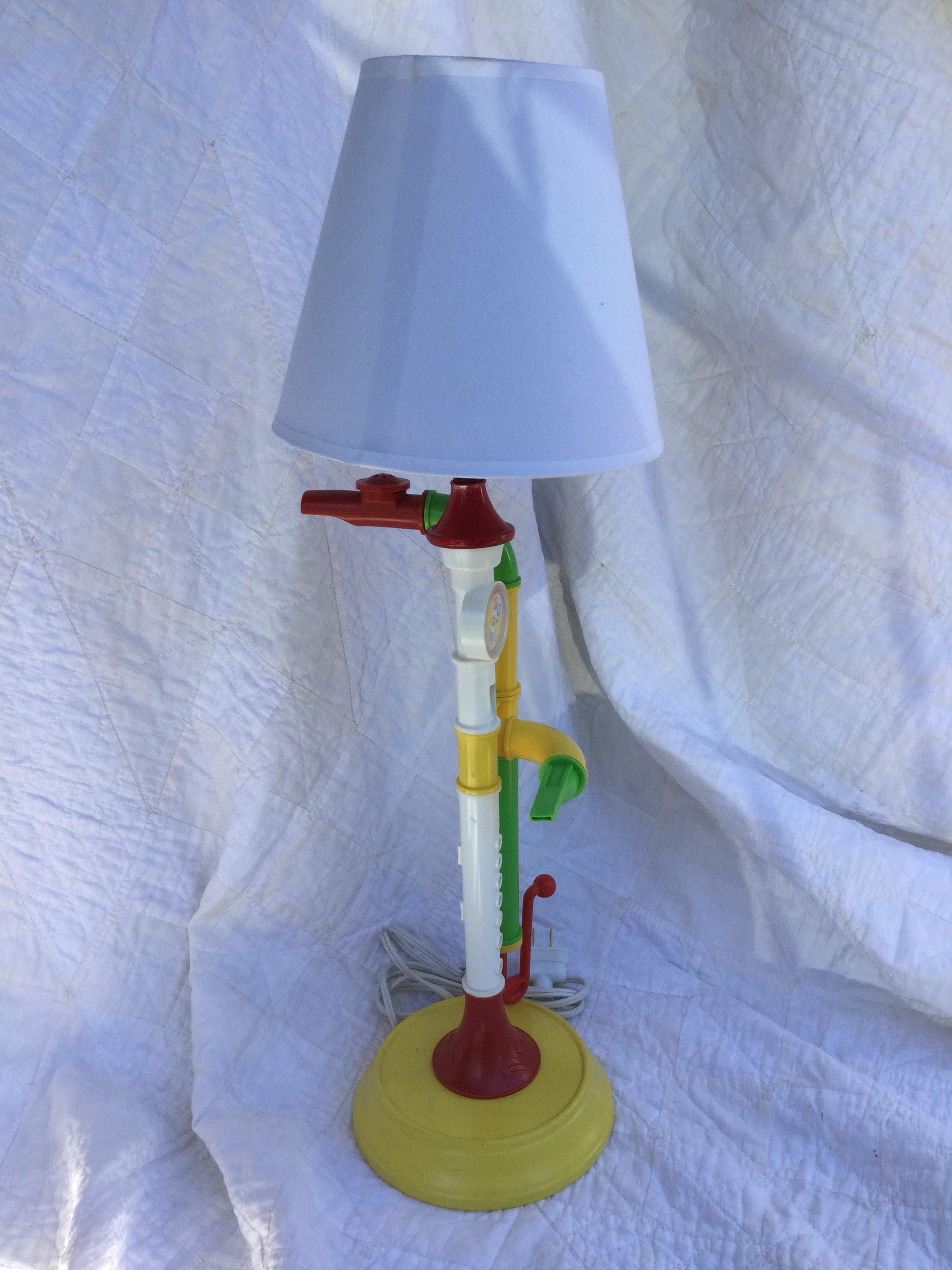 Child's Lamp Vintage Fisher Price Instrument Etsy