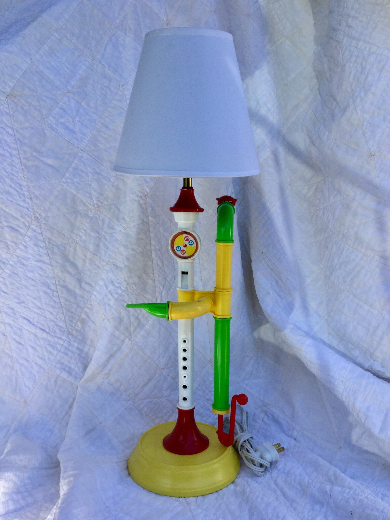 Child's Lamp Vintage Fisher Price Instrument Etsy