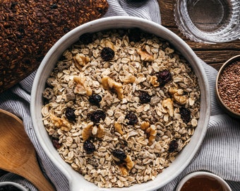 Mezcla seca de arándano y nuez para pan, muffins y waffles