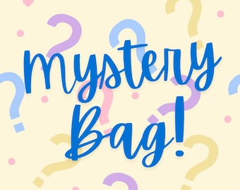 MYSTERY Grab Bag Acrylic Lightweight Statement Earrings Hypoallergenic Gift Party Fun Unique Earrings