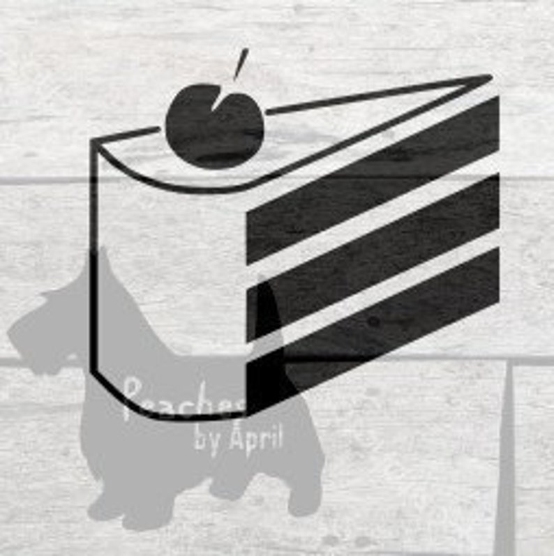 Yummy Stylized Cake Svg For Cricut The Cake Is A Lie Cut Etsy