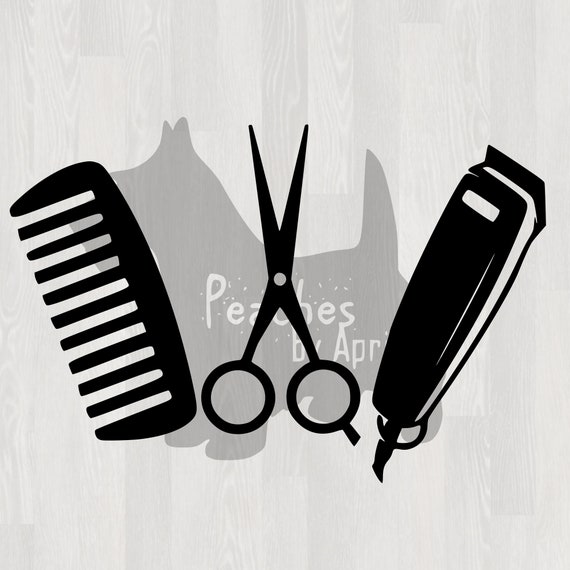 barber scissors and clippers