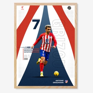 Antoine Griezmann La Liga Voetbal Voetbal Atletico de Madrid
