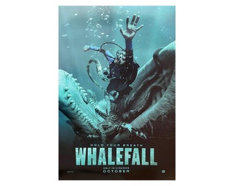 WHALEFALL MOVIE POSTER 2 Sided Original Intl Advance 27x40 Josh Brolin
