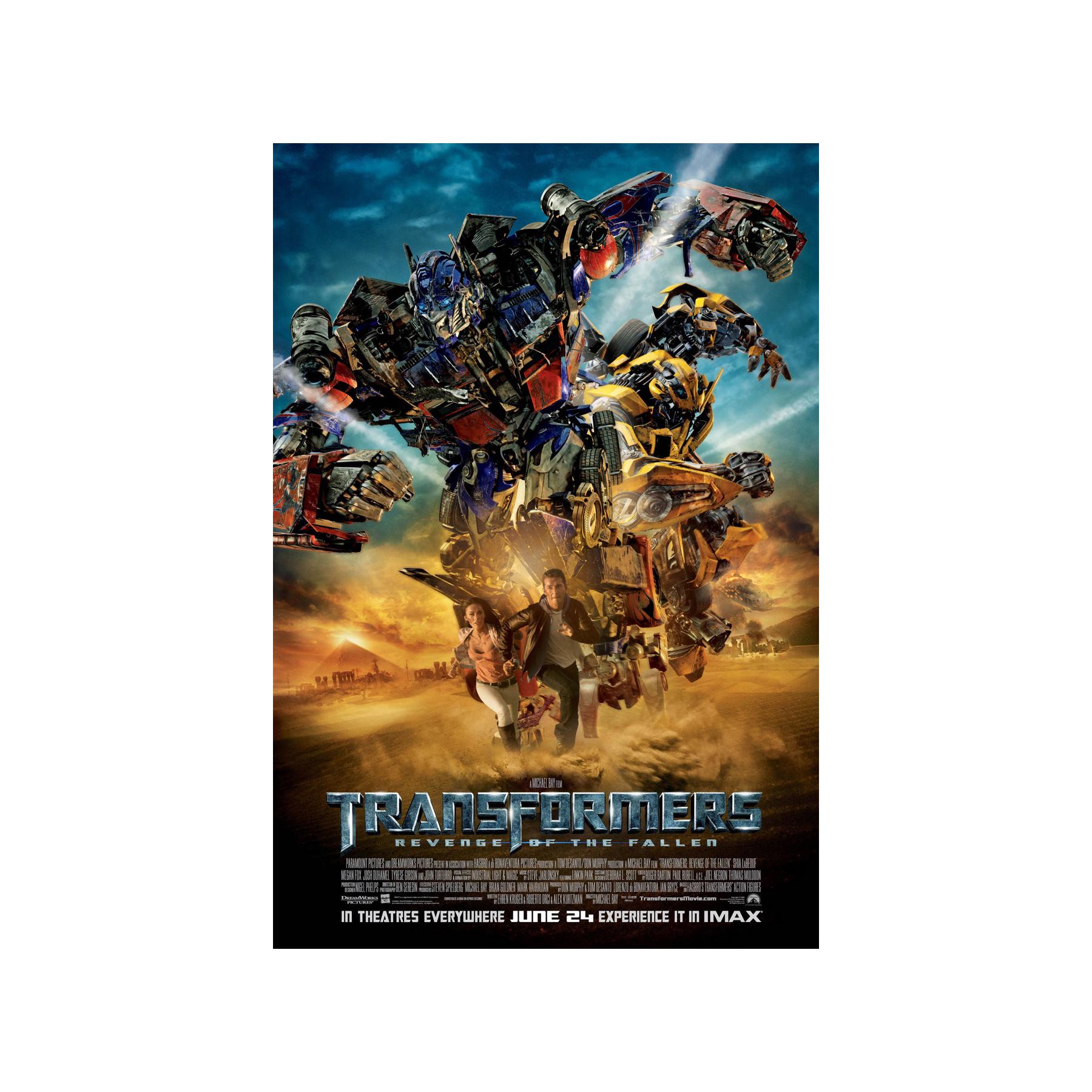 Transformers 2 Revenge of the Fallen MOVIE POSTER 2 Sided Original