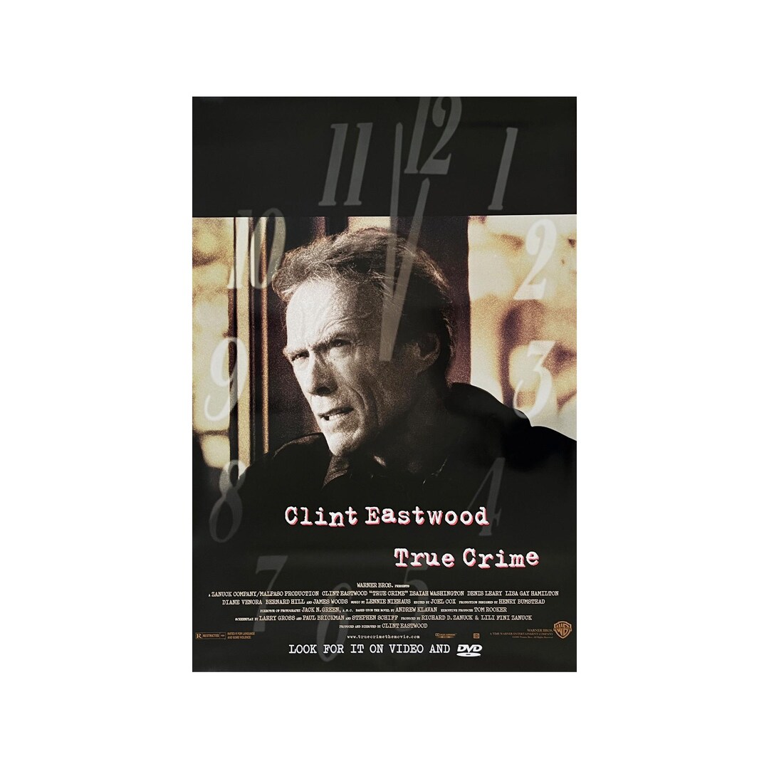 “True Crime”  Original Quad Poster - Film Poster - Movie Poster main image 0