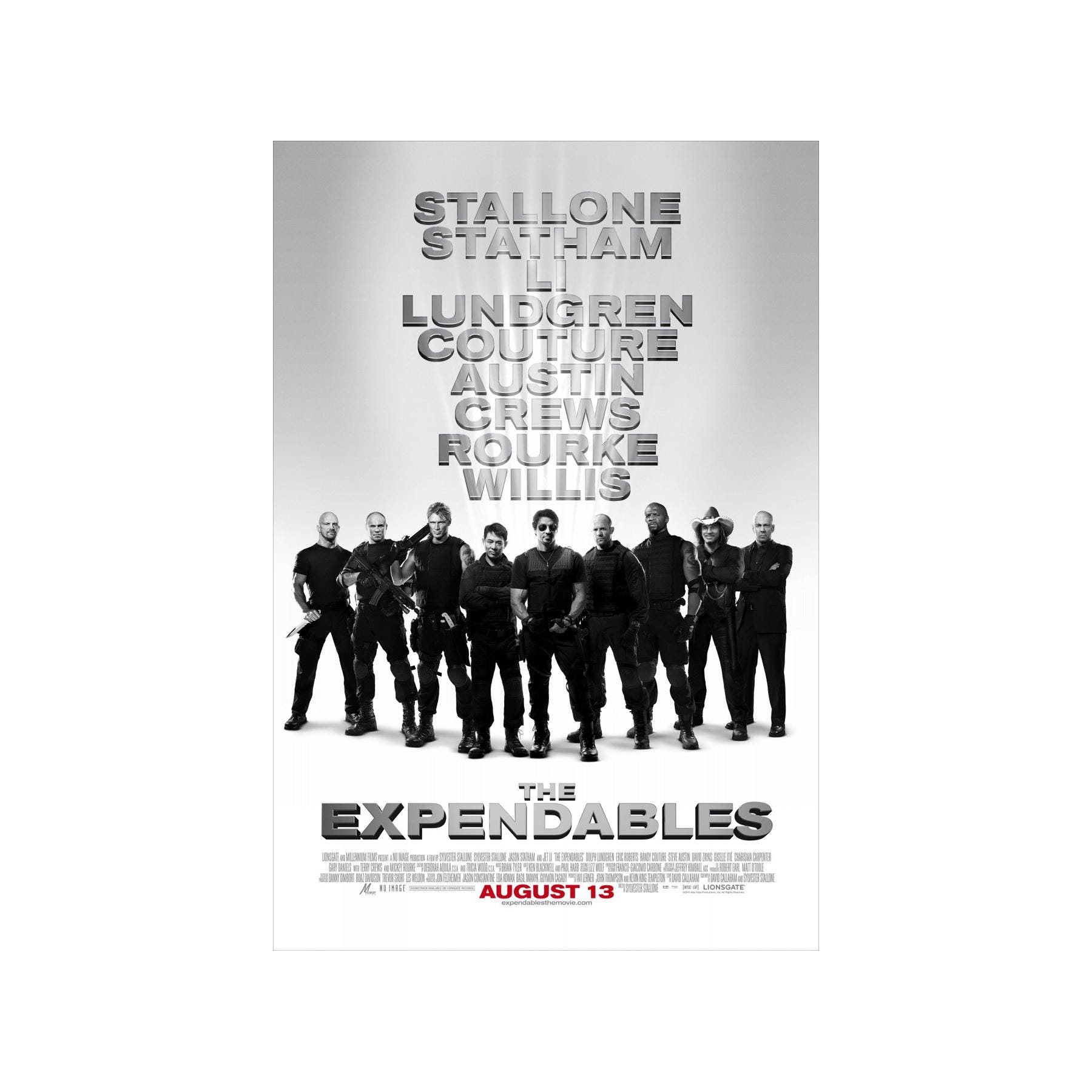 Expendables Poster - Etsy