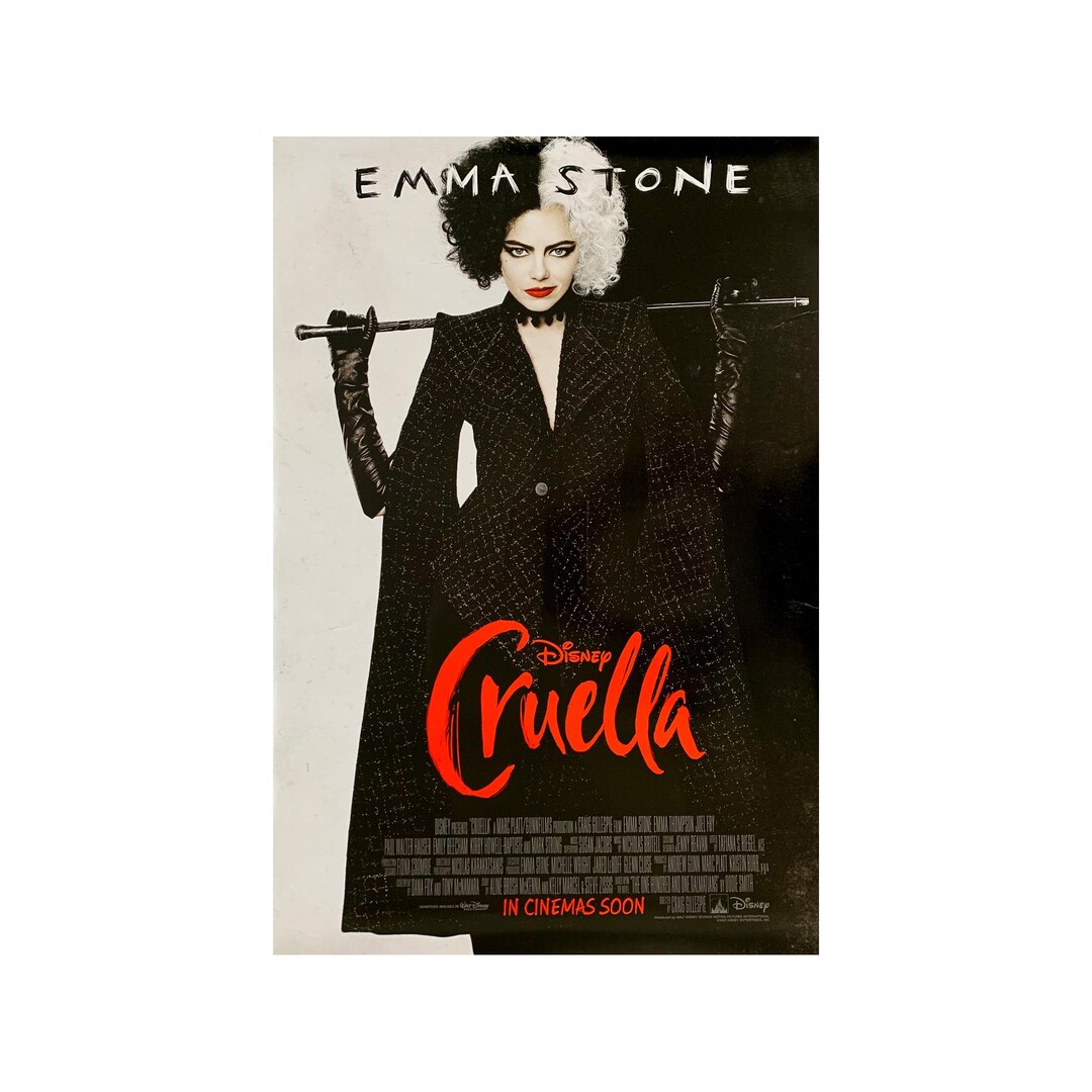 Cruella　ビッグポスター - 27x40 - エマストーン クルエラ Cruella ビッグポスター - 27x40 - エマストーン クルエラ il_1080xN