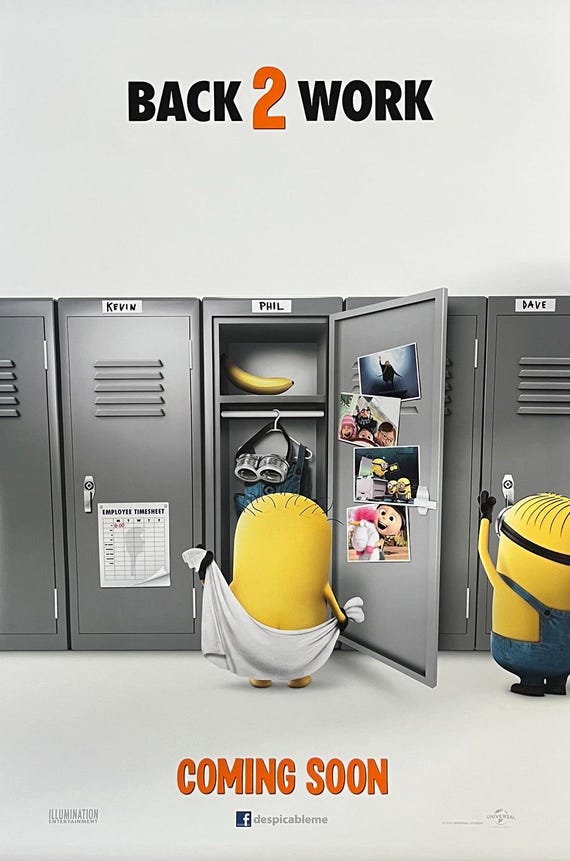 Despicable Me 2 Minions Poster Despicable Me 2 Poster Printed On