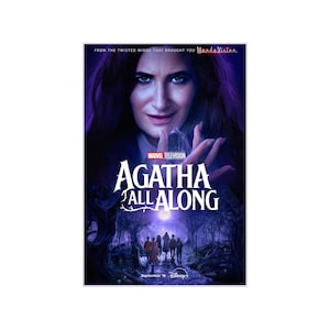 AGATHA ALL ALONG Movie Poster 2 Sided Original Advance 27x40 Kathryn Hahn