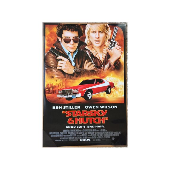 UNDERCOVER WEEK END MONDAYS 非売品 A1ポスター STARSKY & and HUTCH Movie Poster 2 Sided ORIGINAL Intl 27x40 Ben