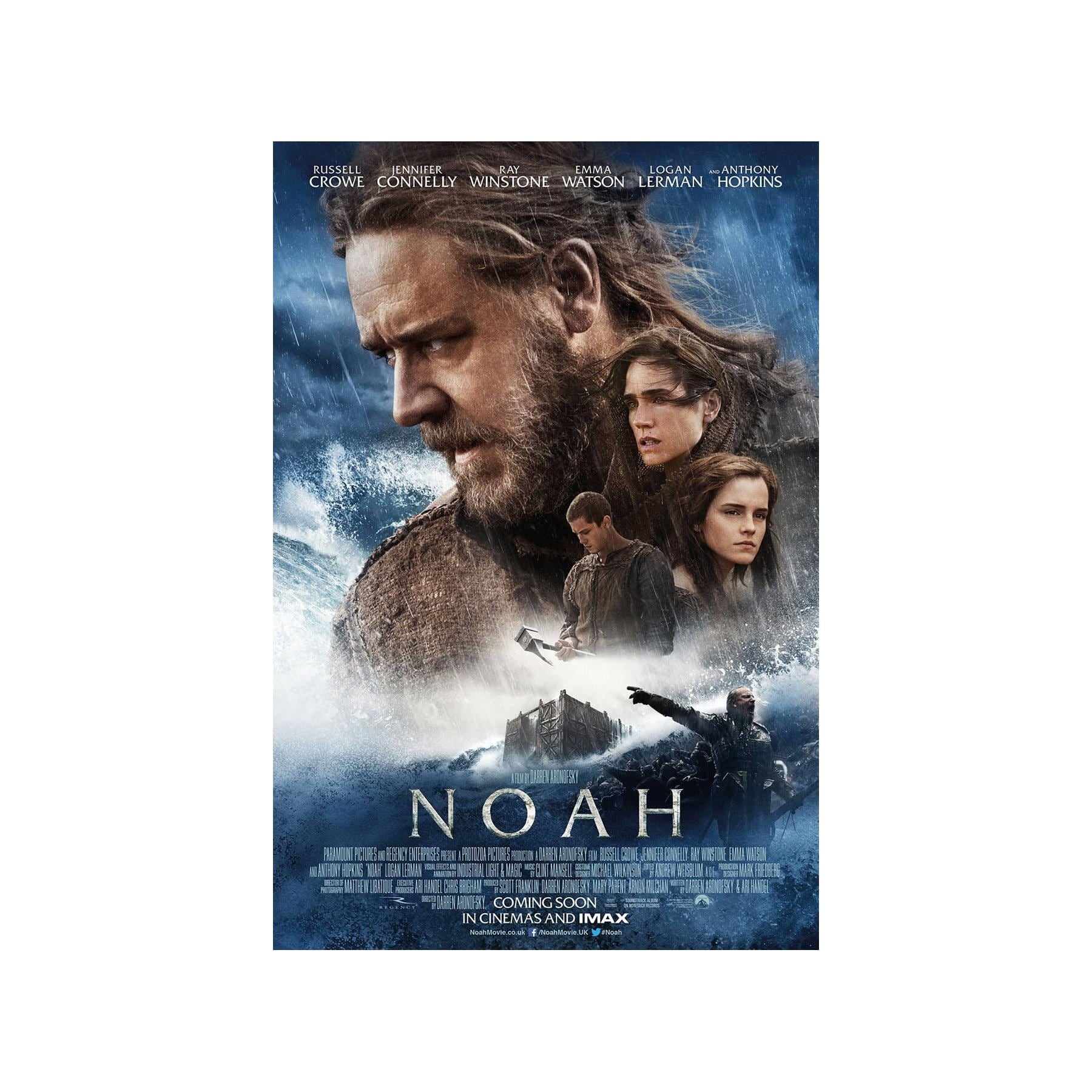 NOAH MOVIE POSTER 2 Sided Original Intl Final 27x40 Russell Crowe Jennifer  Connelly - Etsy, image size:1800x1800