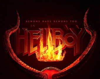 Hellboy Movie Premium Poster – Made In USA, PRM308, Unbranded Wall Art