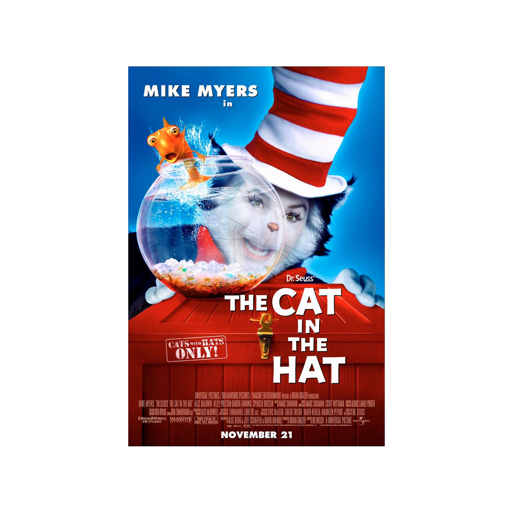 Cat In The Hat Mike Myers Seuss The Cat In The Hat DVD Movie Mike - Main Image