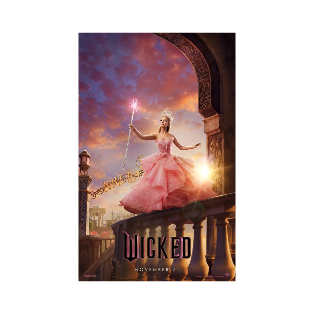 may 映画 Wicked キャンバスポスター 2点 Amazon.co.jp: 映画 Wicked ウィキッド ふたりの魔女キャンバス