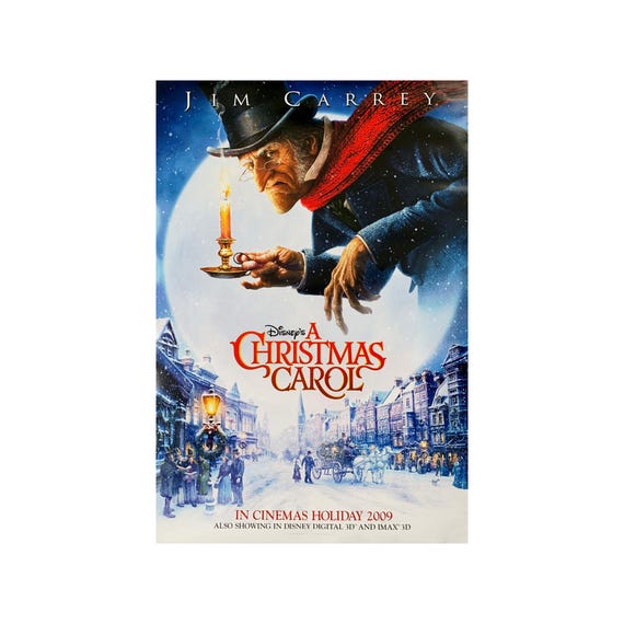 A CHRISTMAS CAROL Movie Poster Sided Original Intl Advance 27x40