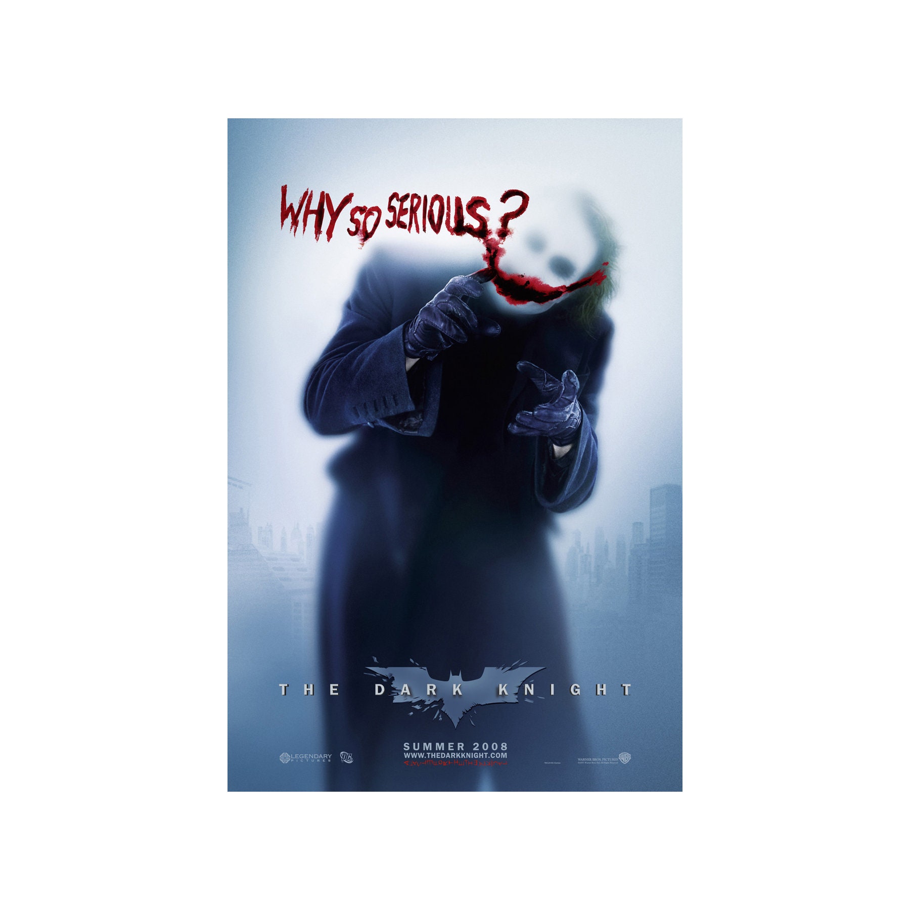 RPW Batman The Dark Knight A3 Affiche de film 40 x 30 cm 40,6 x 30,5 cm