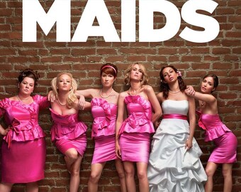 BRIDESMAIDS MOVIE POSTER 2 Sided Original Advance 27x40 Kristen Wiig  Melissa Mccarthy - Etsy