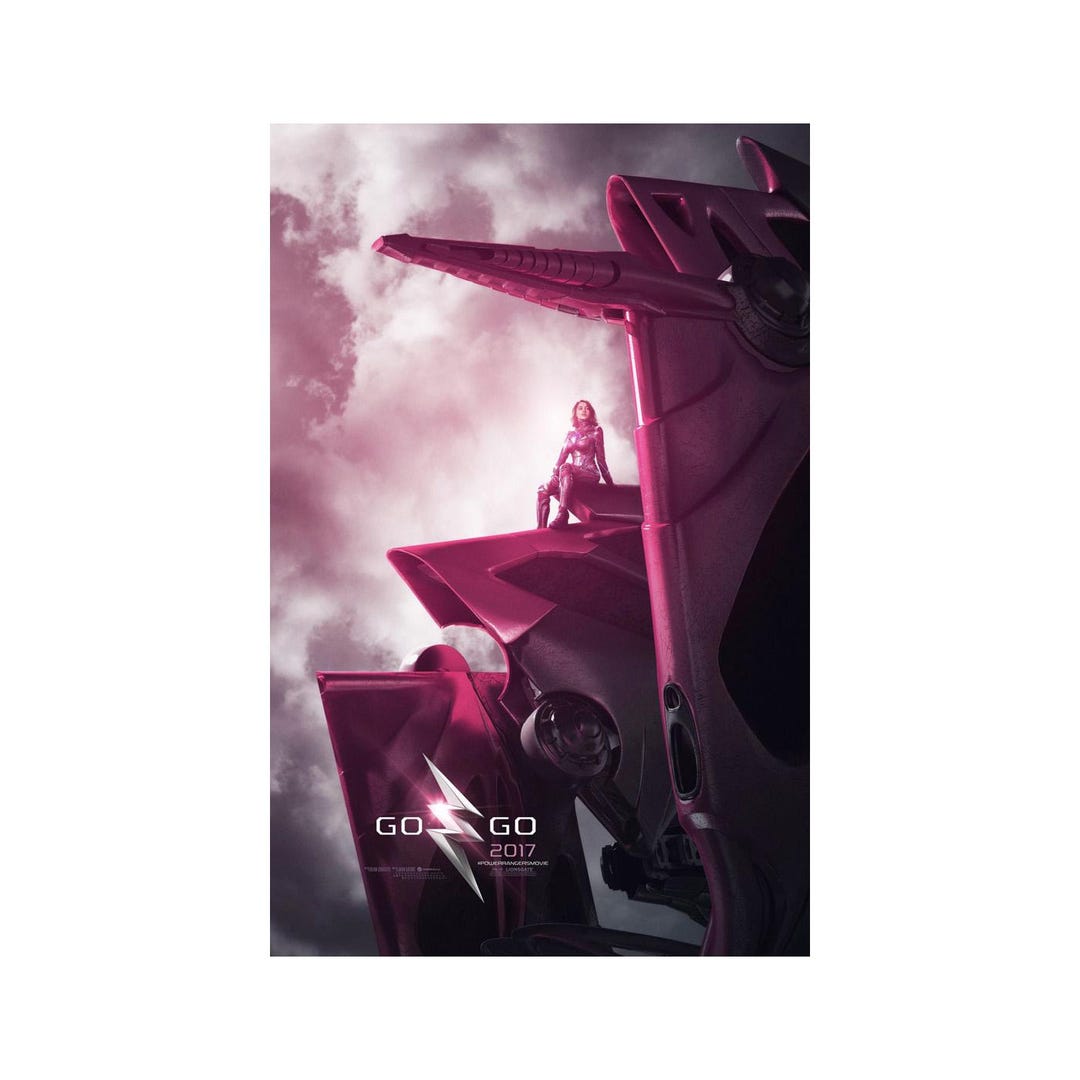 POWER RANGERS Movie Poster 2 Sided ORIGINAL Advance Version B 27x40 ...