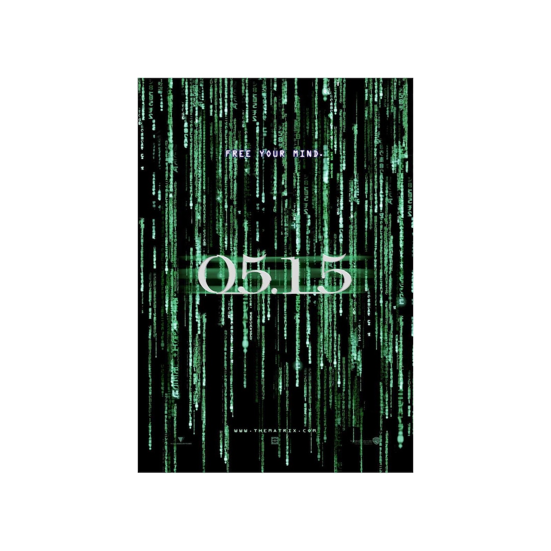 THE MATRIX RELOADED Movie Poster 1 Sided Original Rare Holofoil 27x40 the-matrix-reloaded-movie-poster-1-sided-original-rare-holofoil-27x40