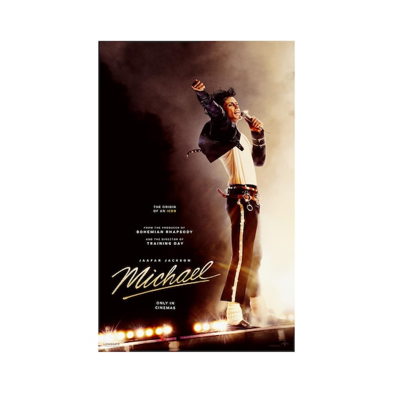 映画 Michael ポスター Jaafar Jackson B1サイズ MICHAEL MOVIE POSTER 2 Sided Original Intl Advance 27x40 Antoine