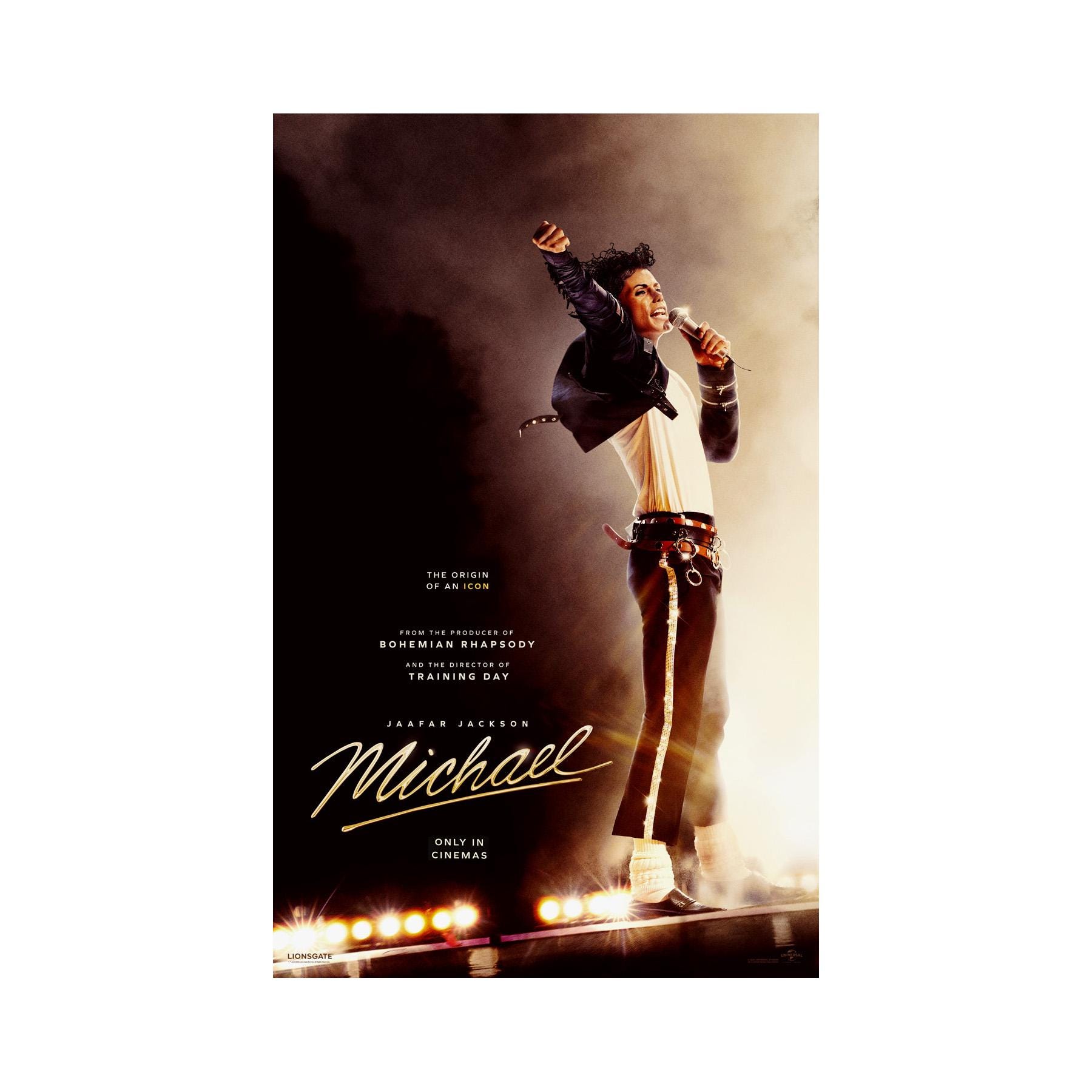 MICHAEL MOVIE POSTER 2 Sided Original Intl Advance 27x40 Antoine