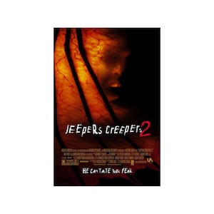 JEEPERS CREEPERS 2 Movie Poster 2 Sided ORIGINAL Final 27x40 Jonathan