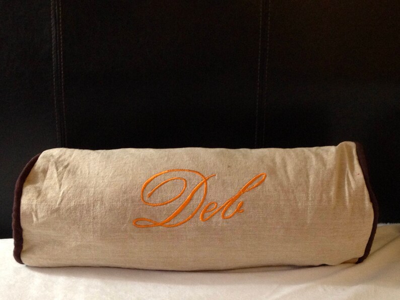 Set of Bolster Monogram Pillow Covers Valentine's Gifts Etsy