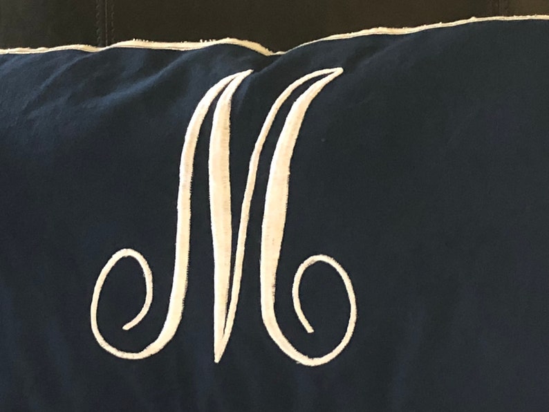 Monogram Long Body Pillow Cover Body Pillow Case Etsy Canada