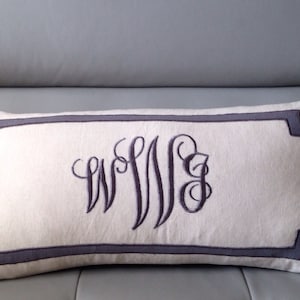 Decoración de dormitorio con monograma personalizado, regalo de jubilación con monograma personalizado