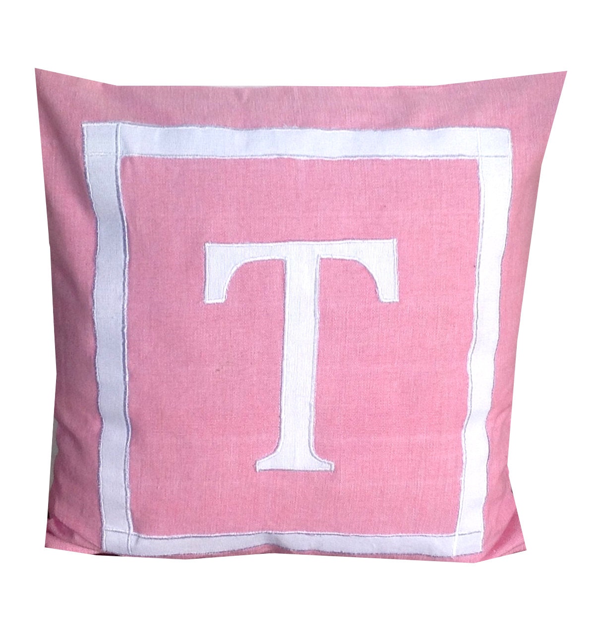 Monogram Nursery pillows Pink Throw Pillows Nursery monogram Etsy