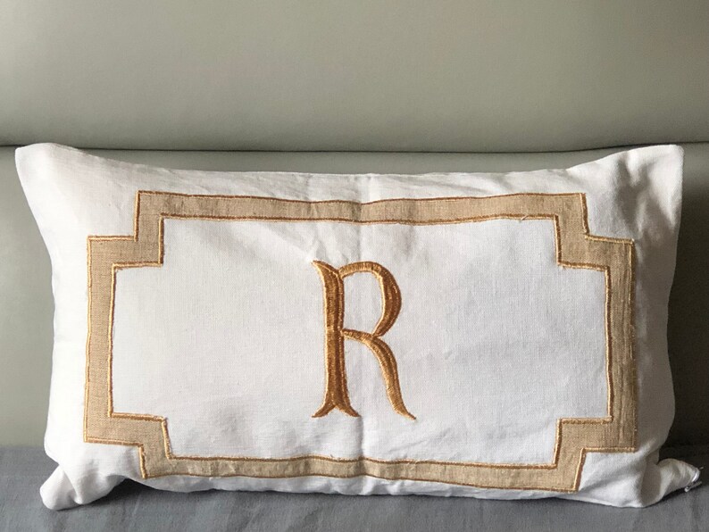 Monogram Pillow Decorative Throw Pillow Pillows Pillows Etsy