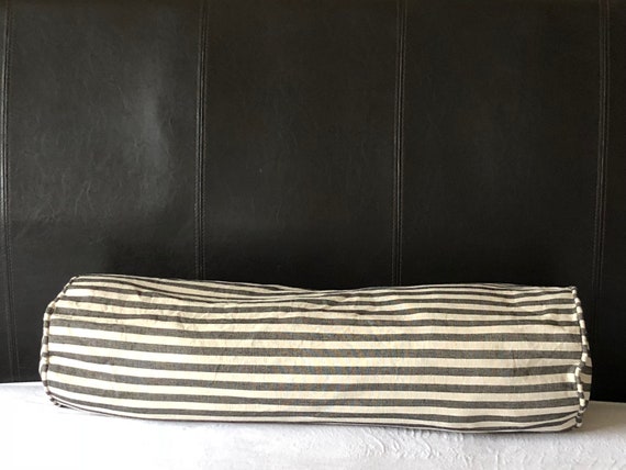 Ticking Bolster Pillow French Stripes Bolster Daybed Bolster Etsy