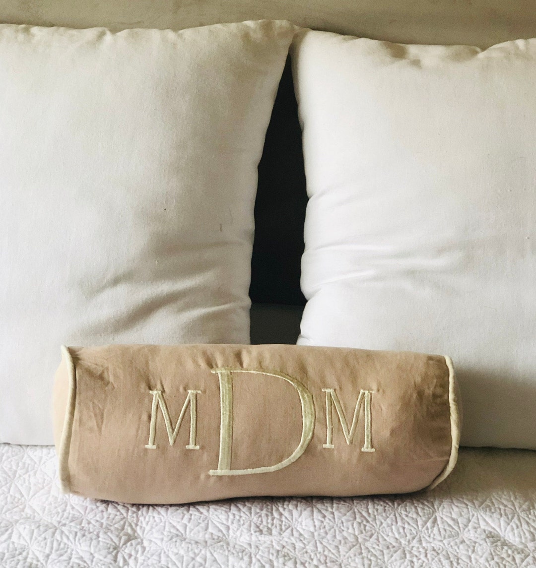 Decorative Bolster Pillow Cover, Round Neck Roll Pillow Cover Etsy UK