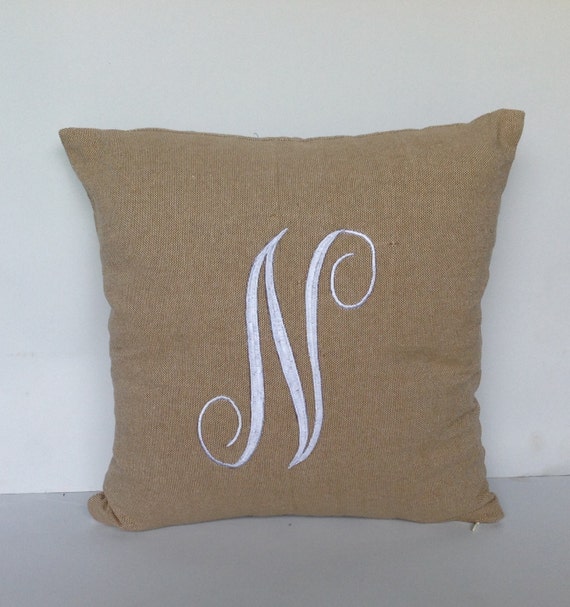 Personalized Valentine Gift Monogram Embroidered Pillows Etsy