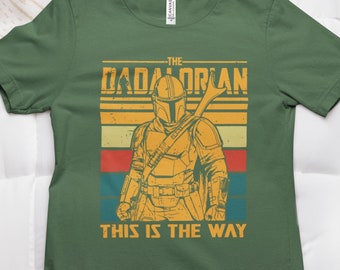 The Dadalorian Shirt: Star Wars Disney Dad Tee