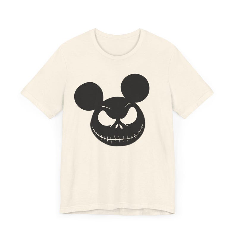 Disney Halloween-T-shirt, Mickey Jack Skellington-shirt, uniseks jersey T-shirt, Pumpkin King-kleding, Halloween-kostuum afbeelding 5