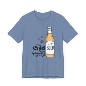 Funny Disney Dad Shirt, Frozen Beer Tee image 8