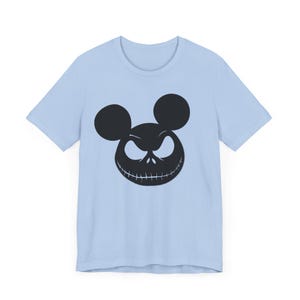 Disney Halloween-T-shirt, Mickey Jack Skellington-shirt, uniseks jersey T-shirt, Pumpkin King-kleding, Halloween-kostuum afbeelding 7