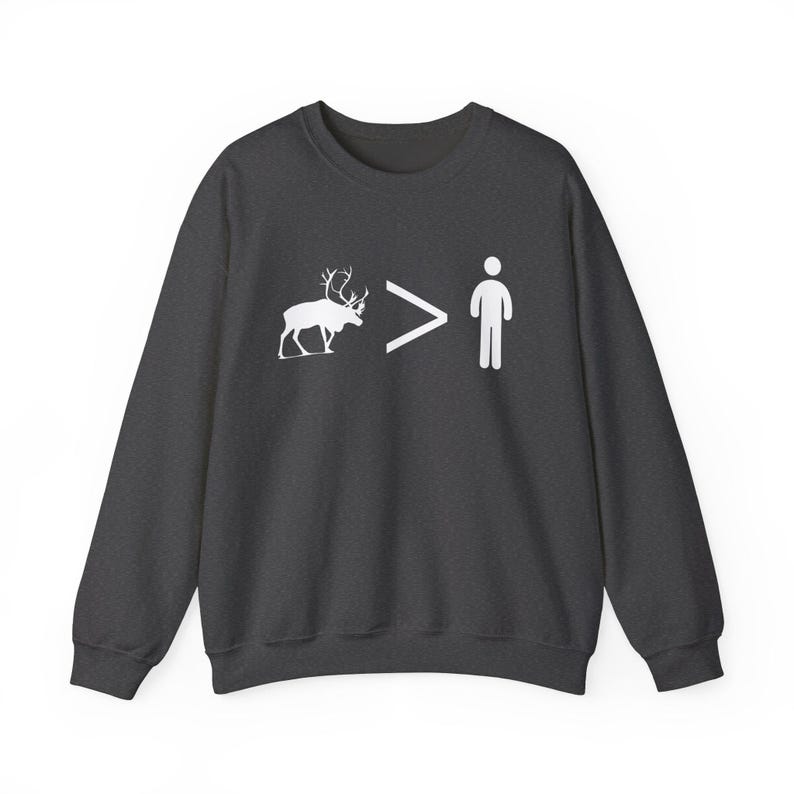 Disney Frozen Sweatshirt - Reindeers are Better Than People - Unisex Gildan Sweater image 5