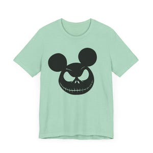 Disney Halloween-T-shirt, Mickey Jack Skellington-shirt, uniseks jersey T-shirt, Pumpkin King-kleding, Halloween-kostuum afbeelding 6