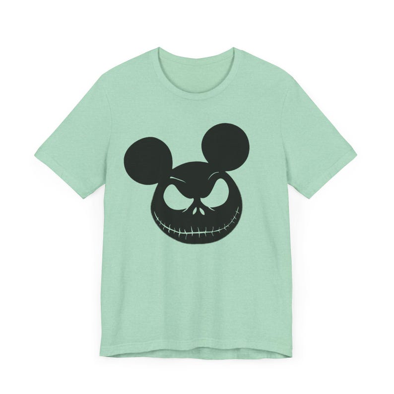 Disney Halloween-T-shirt, Mickey Jack Skellington-shirt, uniseks jersey T-shirt, Pumpkin King-kleding, Halloween-kostuum afbeelding 6