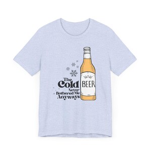 Funny Disney Dad Shirt, Frozen Beer Tee image 6